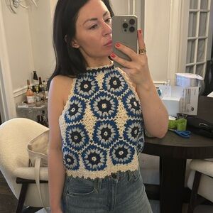 Sea Halter Large Crochet